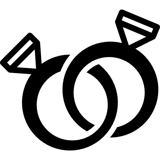 Interlocking rings icon