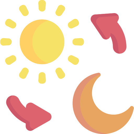 Day and night icon