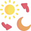Day and night Ikona 64x64