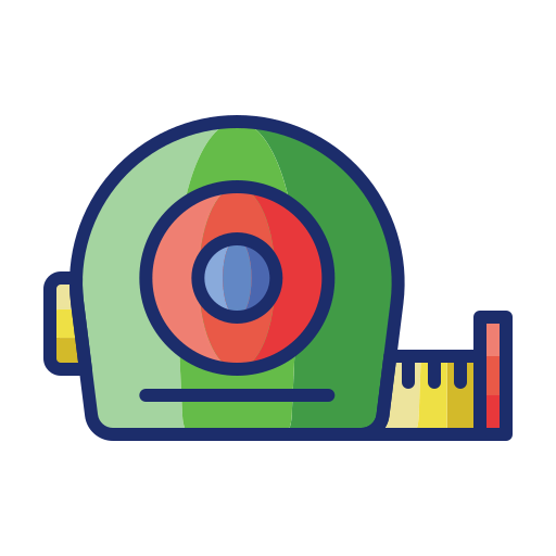 Measuring tape Ikona