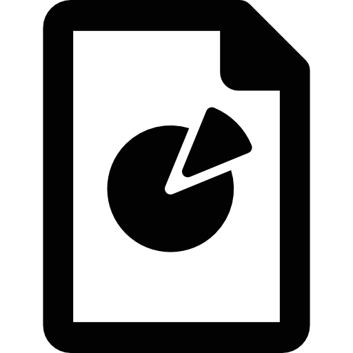 Pie Chart Document Symbol