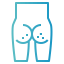Buttocks icon 64x64