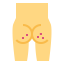 Buttocks icon 64x64