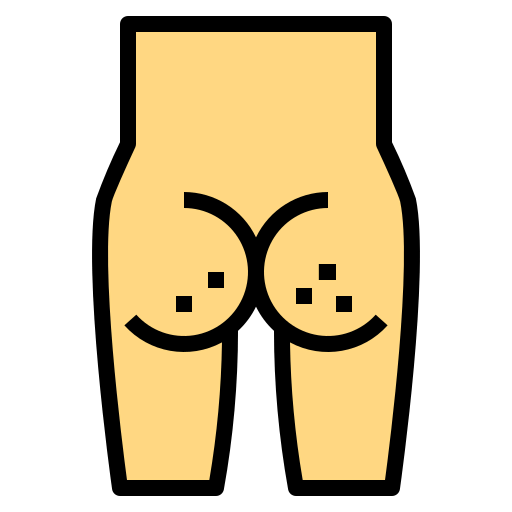 Buttocks icon