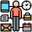 Time management icon 64x64