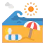 Beach icon 64x64