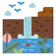 Waterfall icon 64x64