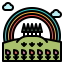 Rainbow icon 64x64