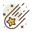 Shooting star Ikona 64x64