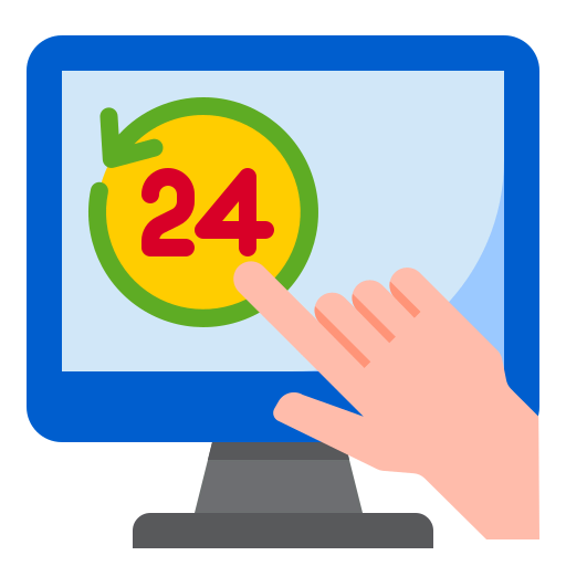 24 часа иконка