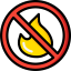 No fire icon 64x64
