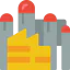Oil refinery icon 64x64