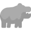 Hippopotamus icon 64x64