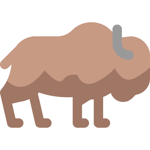 Bison icône