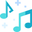 Music notes icon 64x64