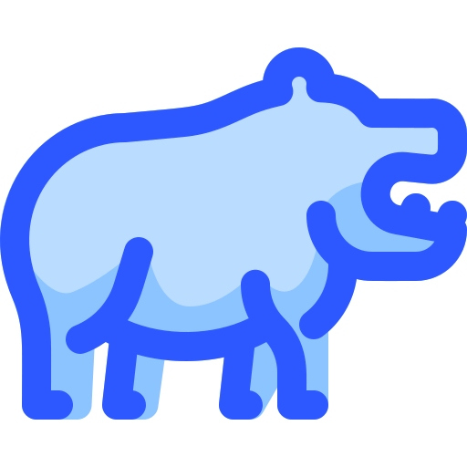 Hippopotamus icon