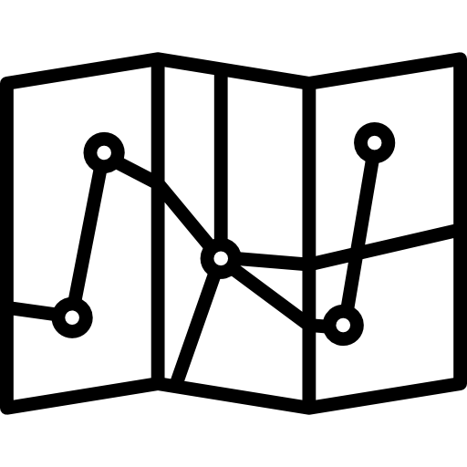 Folded Tube Map icon
