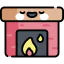 Fireplace icon 64x64