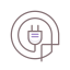 Power cord іконка 64x64