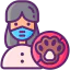 Pet allergy icon 64x64