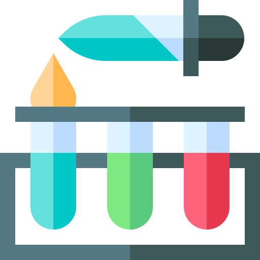 Test tubes icon