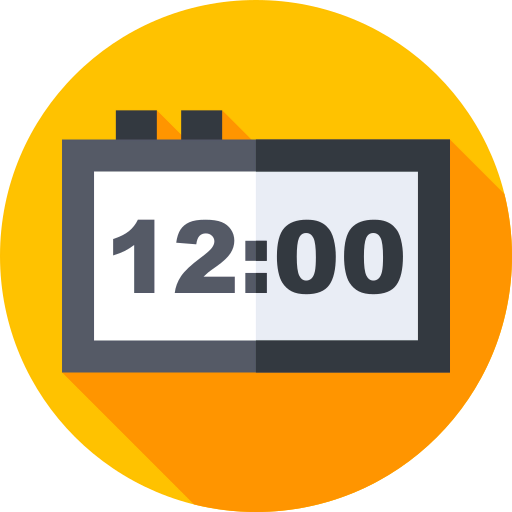 Digital clock 图标