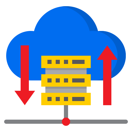 Hosting services icon