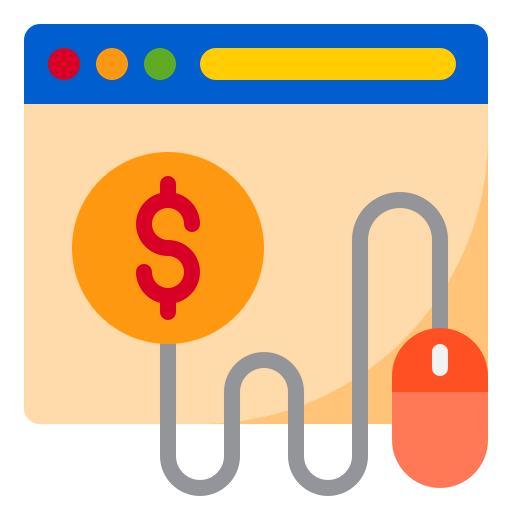 Pay per click 图标