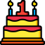 Birthday cake 图标 64x64