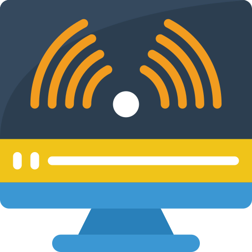 Desktop computer icon