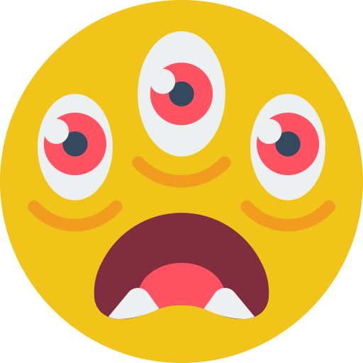 Scared icon