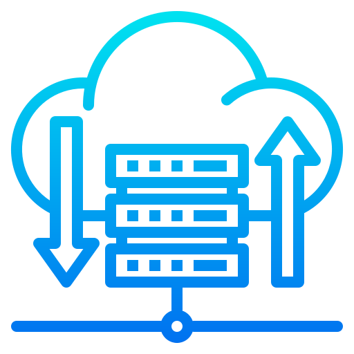 Hosting services icon