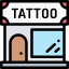 Tattoo studio biểu tượng 64x64