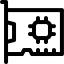 Network Interface Card Symbol 64x64