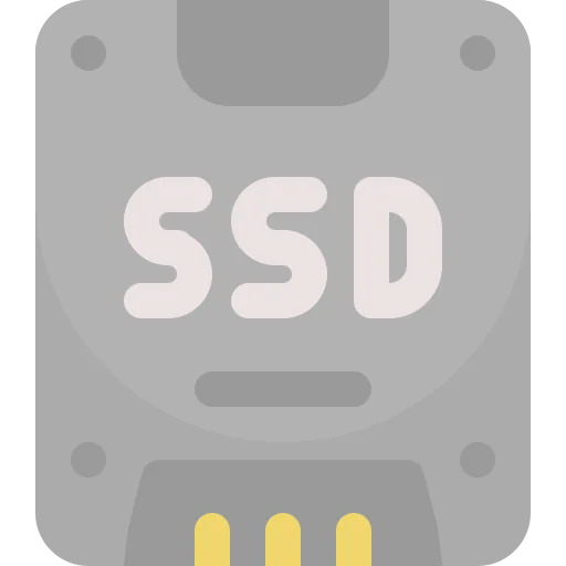 Ssd disk icon