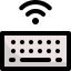 Wireless keyboard icon 64x64