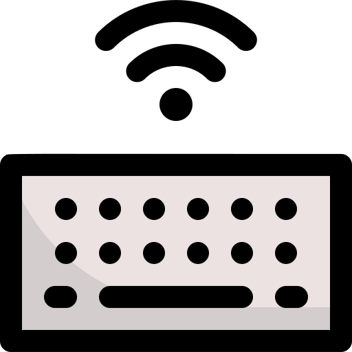 Wireless keyboard icon