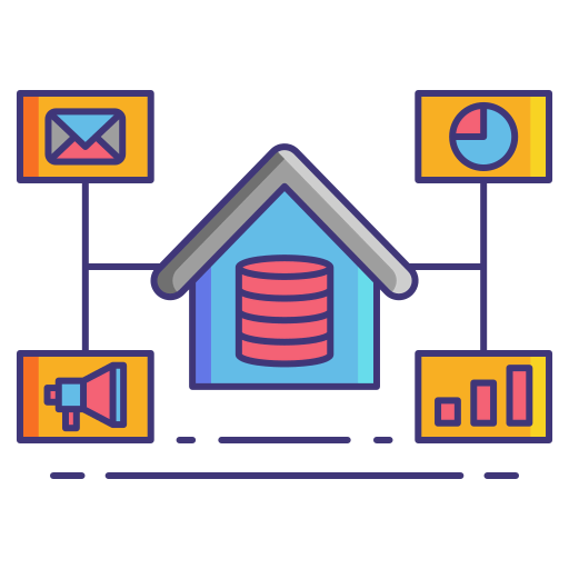 Data warehouse icon
