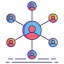 Networking icon 64x64