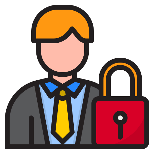 Unauthorized person icon