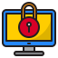 Cyber security Symbol 64x64