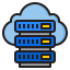 Cloud server icon 64x64