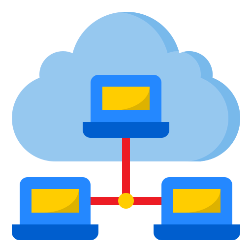 Cloud network 图标