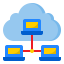 Cloud network icon 64x64