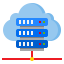 Cloud network icon 64x64