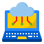 Cloud computing icon 64x64