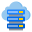 Cloud server icon 64x64