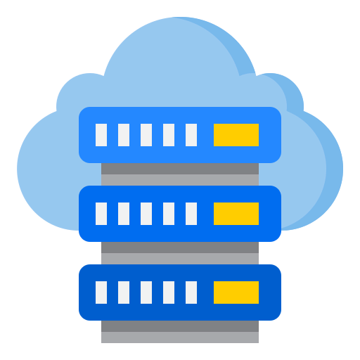 Cloud server icon