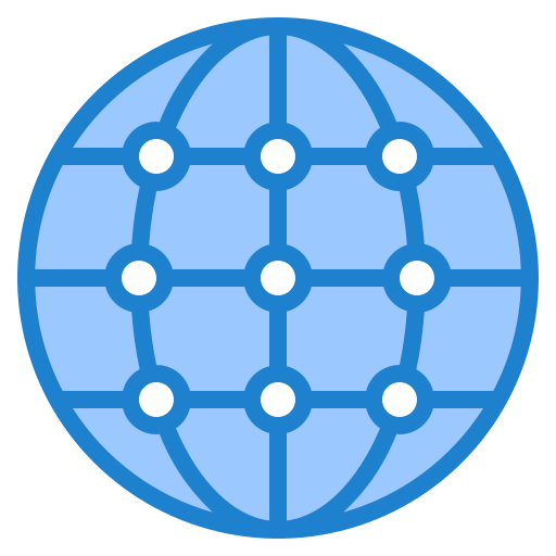 Global network icon