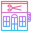 Barber shop icon 64x64